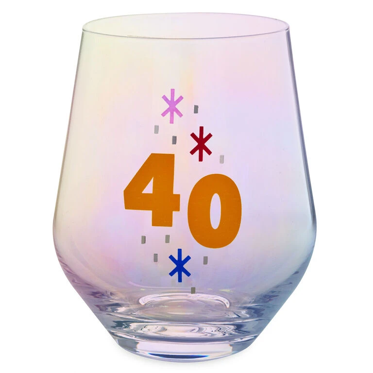 Hallmark 40 Stemless Wine Glass, 16 Oz. 1 Hallmark 40 Stemless Wine Glass, 16 Oz.