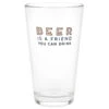 Hallmark Beer Is A Friend Pint Glass, 16 Oz.