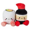 Hallmark Better Together Sushi And Soy Sauce Magnetic Plush, 5.25"
