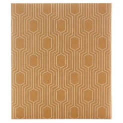 Hallmark Hexagons On Kraft Large Refillable Photo Album -Hallmark Brown Kraft Paper Geometric Refillable Photo Album 1EDY3155 05