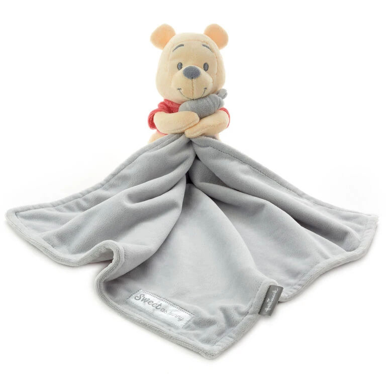 Hallmark Disney Baby Winnie The Pooh Plush And Lovey Blanket 1 Hallmark Disney Baby Winnie The Pooh Plush And Lovey Blanket