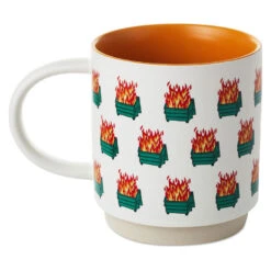 Hallmark -Hallmark Dumpster Fires Funny Coffee Mug 1MUG3529 02