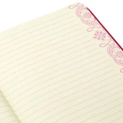 Hallmark Embossed Border Fuchsia Faux Leather Notebook 13 Hallmark Embossed Border Fuchsia Faux Leather Notebook -Hallmark Embossed Border Fuchsia Faux Leather Notebook 5HWJ6937 07