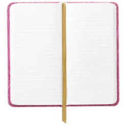Hallmark Etched Leaves Pink Slim Notebook 7 Hallmark Etched Leaves Pink Slim Notebook -Hallmark Etched Leaves Pink Slim Journal 1HWJ3808 04