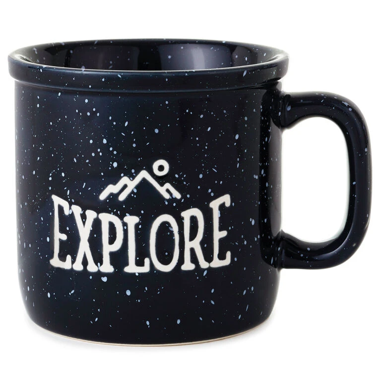 Hallmark Explore Ceramic Mug, 15 Oz. 1 Hallmark Explore Ceramic Mug, 15 Oz.