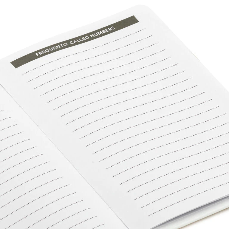 Hallmark Gold Polka Dots Address Book 8 Hallmark Gold Polka Dots Address Book - Image 8