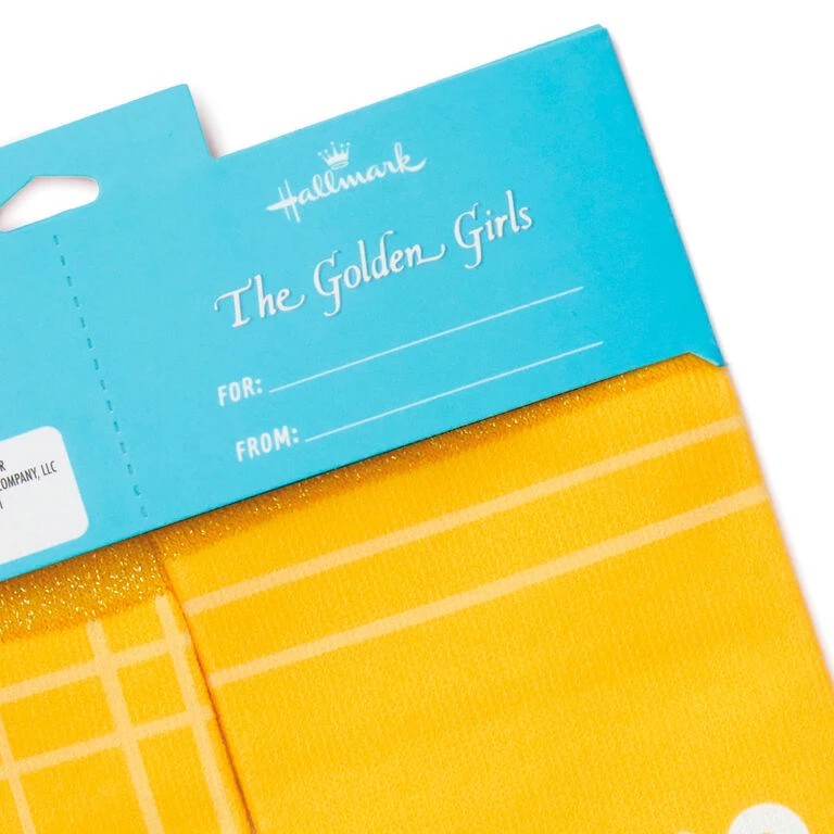 Hallmark Dorothy The Golden Girls Cheesecake Novelty Crew Socks 3 Hallmark Dorothy The Golden Girls Cheesecake Novelty Crew Socks - Image 3