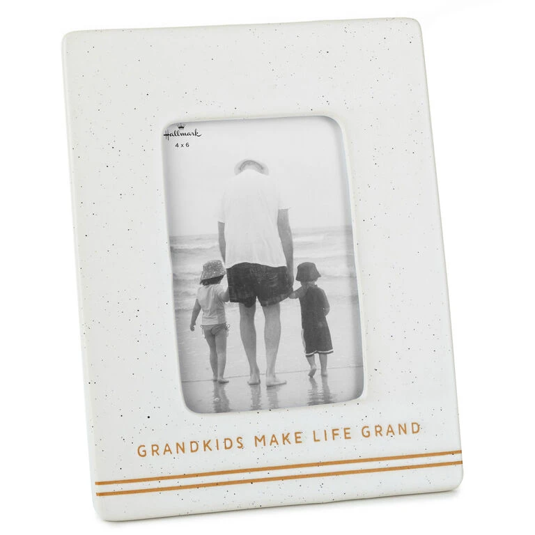 Hallmark Grandkids Make Life Grand Ceramic Picture Frame, 4x6 1 Hallmark Grandkids Make Life Grand Ceramic Picture Frame, 4x6