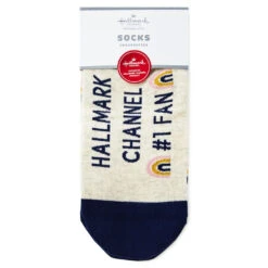 Hallmark Channel Happily Ever After Novelty Crew Socks -Hallmark Hallmark Channel 1 Fan Rainbows Novelty Crew Socks 1HKC2243 04