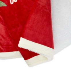 Hallmark Channel Red Oversized Blanket, 60x80 11 Hallmark Channel Red Oversized Blanket, 60x80 -Hallmark Hallmark Channel FamilySized Blanket 1XKT3505 06