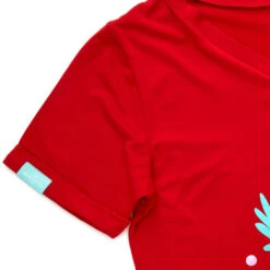 Hallmark Channel Only Awake Oversized Women's Red Sleep Shirt, Small/Medium -Hallmark Hallmark Channel Only Awake Sleep Shirt 1XKT3531 03