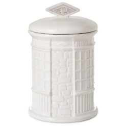 Hallmark -Hallmark Harry Potter Honeydukes White Ceramic Jar With Lid 1HPO1050 05