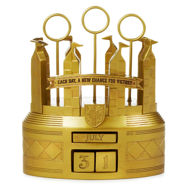 Hallmark Harry Potter™ Quidditch™ Pitch Perpetual Calendar 1 Hallmark Harry Potter™ Quidditch™ Pitch Perpetual Calendar