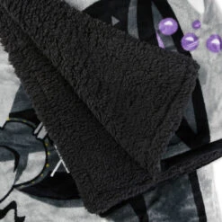 Hallmark Disney Hocus Pocus Black Flame Candle Blanket, 50x60 9 Hallmark Disney Hocus Pocus Black Flame Candle Blanket, 50x60 -Hallmark Hocus Pocus Black Flame Candle Fleece Blanket 1HGN1506 05