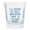 Hallmark I'll Drink To That Lowball Glass, 15 Oz.
