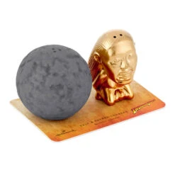 Hallmark Indiana Jones™ Boulder And Idol Salt And Pepper Shakers, Set Of 2 -Hallmark Indiana Jones Boulder and Idol Salt and Pepper Shakers 1IDJ1003 04