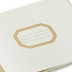Hallmark Ivory And Gold Guest Book -Hallmark Ivory and Gold Guest Book 1EDY3149 07