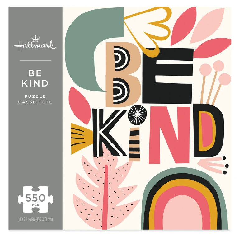 Hallmark Be Kind 550-Piece Puzzle 1 Hallmark Be Kind 550-Piece Puzzle