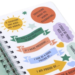 Hallmark Little World Changers™ The Power Of Being Me Prompted Journal With Stickers -Hallmark Little World Changers Being Me Sticker Prompt Journal 3HWJ2114 07