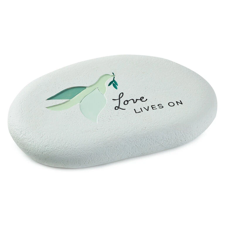 Hallmark Love Lives On Memorial Garden Stone 1 Hallmark Love Lives On Memorial Garden Stone