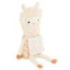Hallmark MopTops Llama Stuffed Animal With You Make Me Smile Board Book