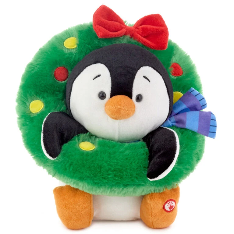 Hallmark Playful Penguins All Decked Out Musical Plush Penguin With Light And Motion 1 Hallmark Playful Penguins All Decked Out Musical Plush Penguin With Light And Motion