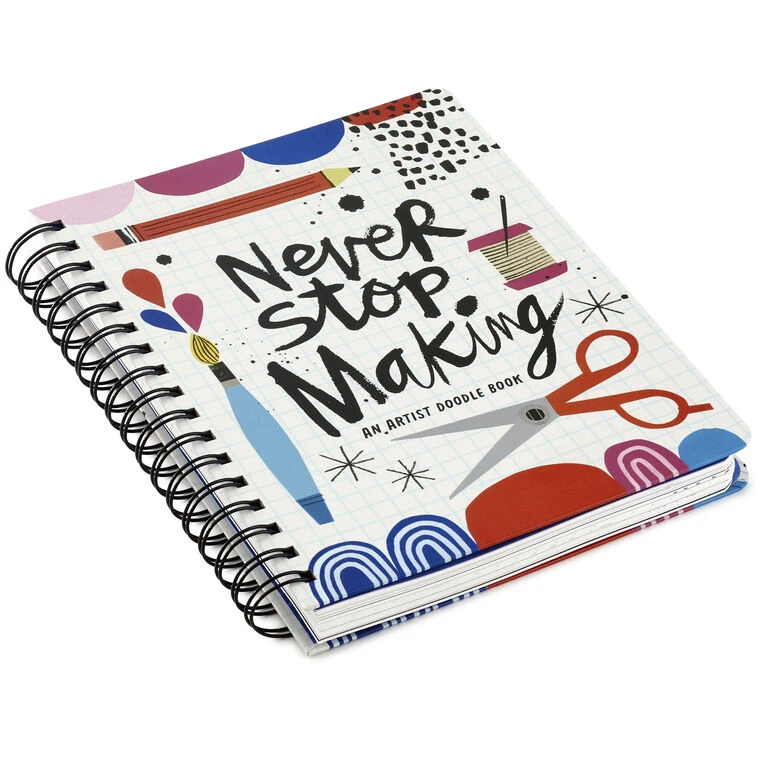 Hallmark Never Stop Making Artist Doodle Book 1 Hallmark Never Stop Making Artist Doodle Book