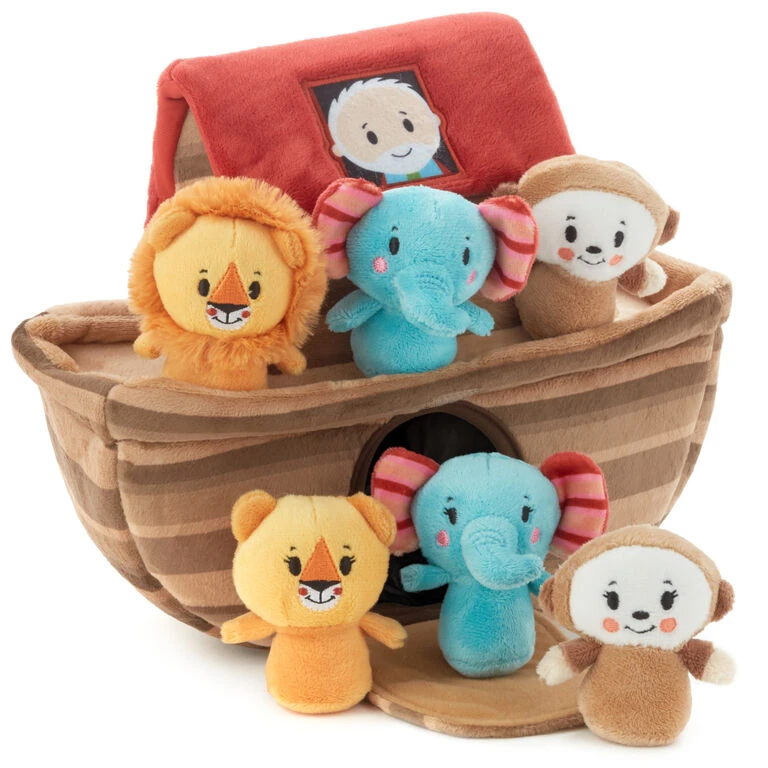 Hallmark Noah's Ark And Animals Plush Playset, 7 Pieces 3 Hallmark Noah's Ark And Animals Plush Playset, 7 Pieces - Image 3