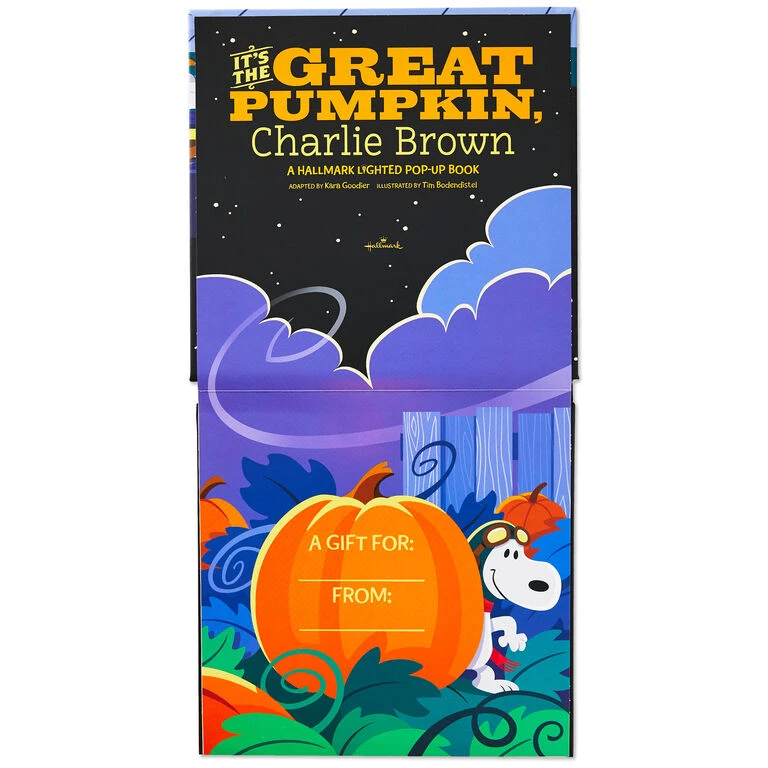 Hallmark Peanuts® It's The Great Pumpkin, Charlie Brown Lighted Pop-Up Book 3 Hallmark Peanuts® It's The Great Pumpkin, Charlie Brown Lighted Pop-Up Book - Image 3
