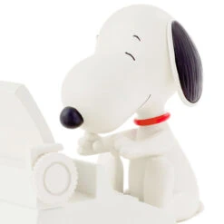 Hallmark Peanuts® Snoopy Cell Phone Holder -Hallmark Snoopy at Typewriter Cell Phone Holder 1PAJ3519 03