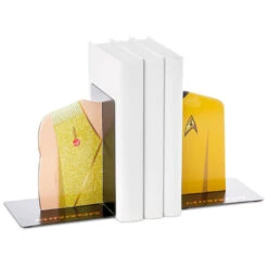 Hallmark Star Trek™ Mirror, Mirror Captain Kirk Bookends, Set Of 2 -Hallmark Star Trek Mirror Mirror Captain Kirk Bookends Set 1SRT1002 03