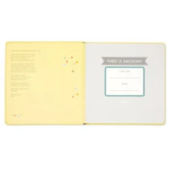 Hallmark Three Is Awesome! Birthday Book -Hallmark Three Is Awesome Birthday Book 1BOK1518 03