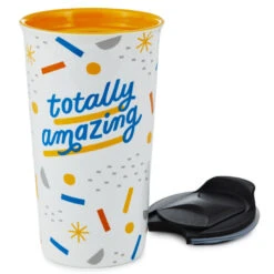 Hallmark Totally Amazing Color-Changing Travel Mug, 11 Oz. 5 Hallmark Totally Amazing Color-Changing Travel Mug, 11 Oz. -Hallmark Totally Amazing ColorChanging Travel Mug With Lid 1BID1094 03