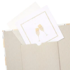 Hallmark Champagne Toast Photo Album 8 Hallmark Champagne Toast Photo Album -Hallmark White Photo Album With Champagne Glasses 1EDY3153 04